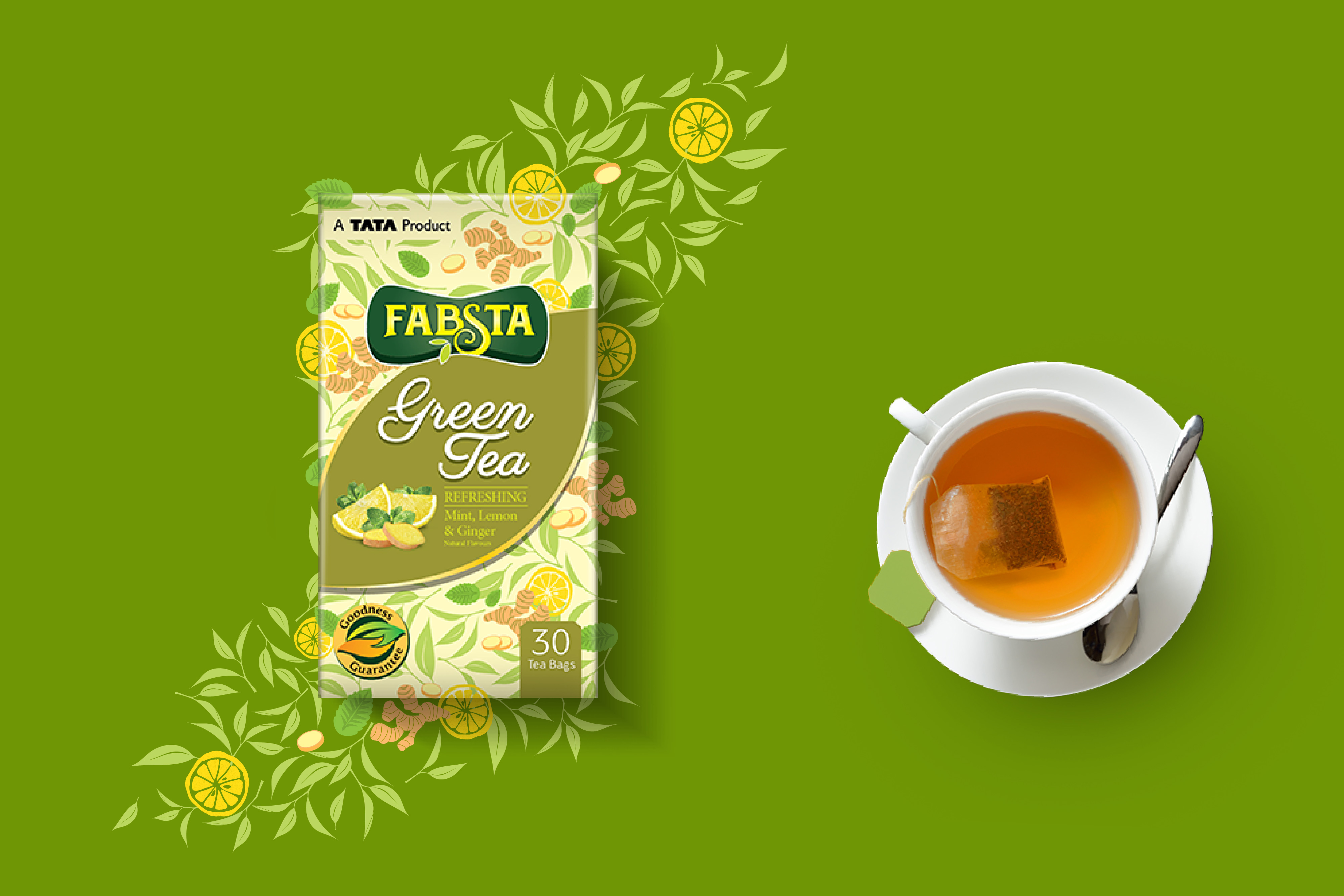 TCT Branding Fabsta Green Tea