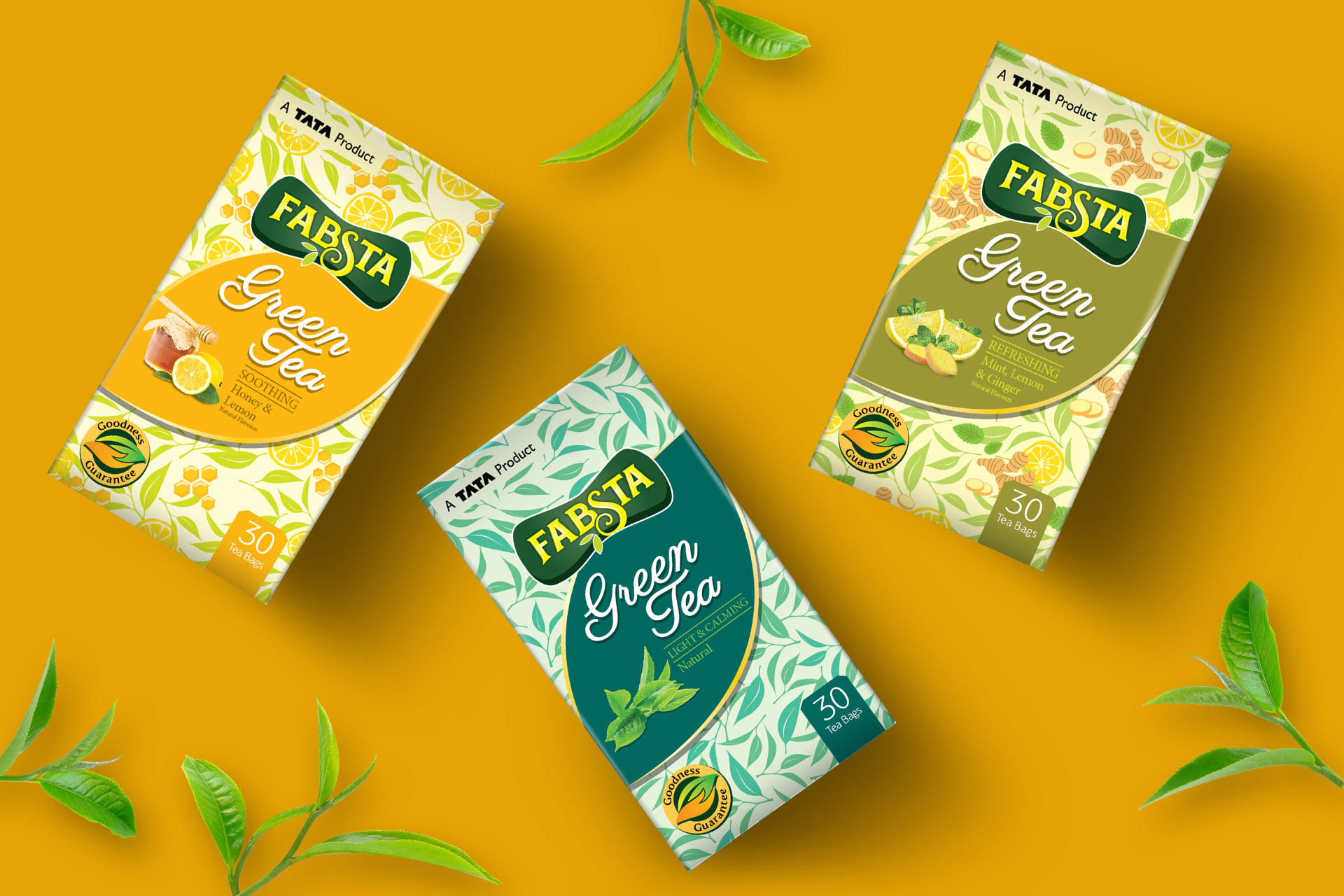 TCT Branding Fabsta Green Tea