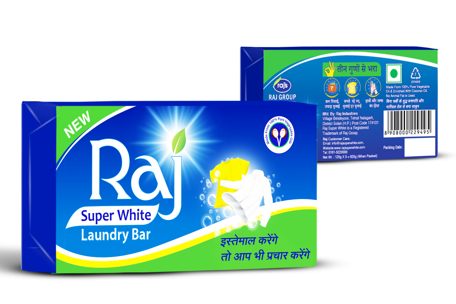 TCT Branding Raj Superwhite Rebranding